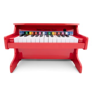 Electronic piano - 25 keys - red